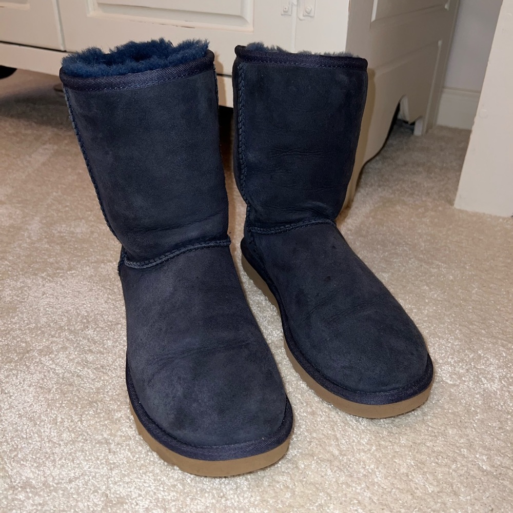 Navy Blue Classic Short Women’s Ugg Boots